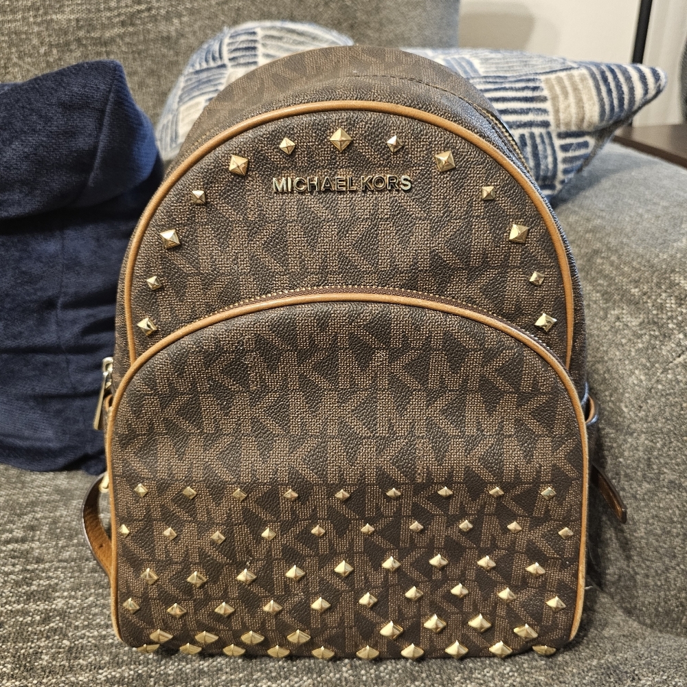 Michael Kors Abbey Studded Backpack